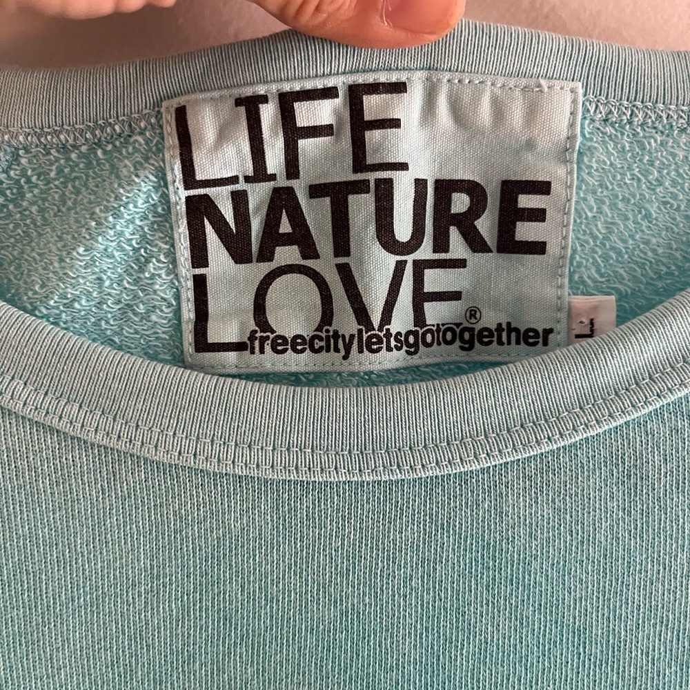 Free City Happy and Gay Raglan Sweatshirt - Picture 3 of 5
